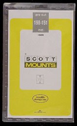 Scott Mounts Black, 198/151 mm (1 lot is a pkg 5) 00992B