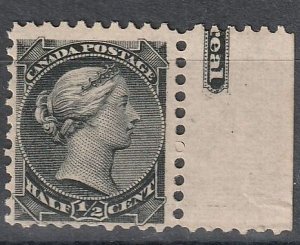 Canada SC# 34 Small Queen MNH VF (~1462)
