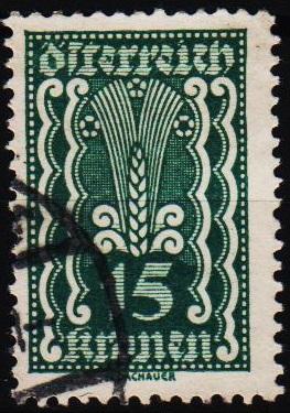 Austria.1922 15k S.G.470 Fine Used