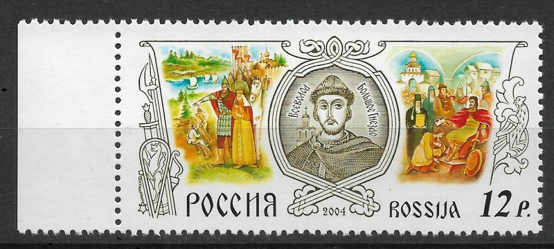 Russia 2004, History of RUS,Grand Prince of Vladimir, Vsevolod Big Nest,XF MNH