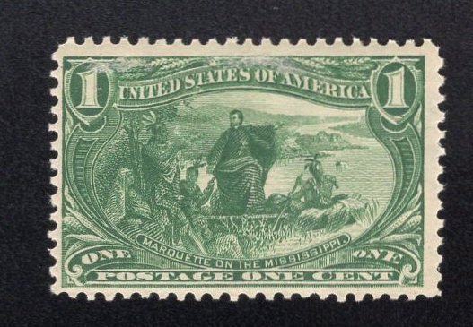 Us Stamp Scott #285 Mint Never Hinged SCV $82.50