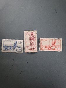 Stamps Togo B10A-C  hinged