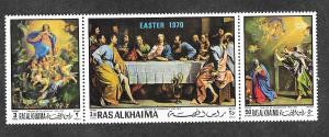 Ras Al Khaima Mint NH Easter 1970!