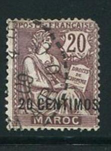 French Morocco #17 Used