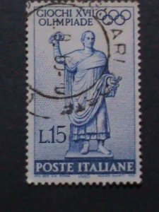 ​ITALIY-VERY OLD-OLYMPIC GAMES & STATIUMS USED STAMPS VF WE SHIP TO WORLD WIDE