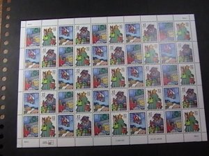 U.S.# 3108-3111(3111a)-MINT NEVER/HINGED--PANE OF 50---CHRISTMAS---1996