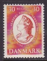 Denmark-Sc#353-unused NH set-Frederik V -1954-