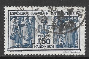 France 262: 1.50f French Colonials, used, VF