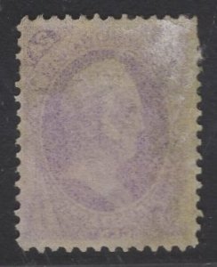 US Stamp #153 24c Purple Scott USED SCV $210
