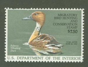 United States #RW53 Mint (NH) Single