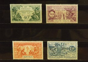 10122   Burkina Faso   MH # 66, 67, 68, 69                        CV$ 19.00