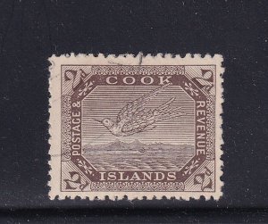 Cook Islands Scott # 42 VF used light cancel cv $ 63 ! see pic !