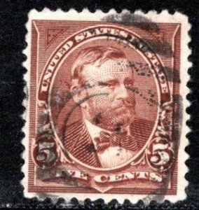 United States Scott # 255, used