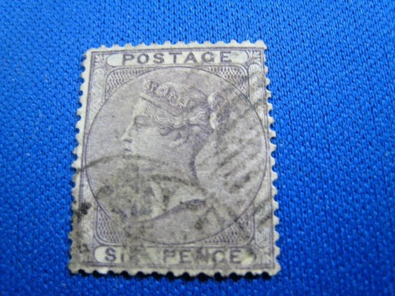 GREAT BRITAIN  -  SCOTT #27  -  Used      (brig) 