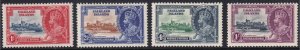 Falkland Island Sc# 77 / 80 KGV Silver Jubilee 1935 full set MNH CV $55.00