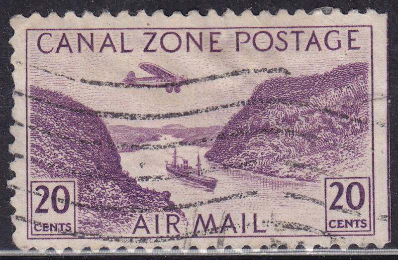 Canal Zone C11 USED 1931 Gaillard Cut