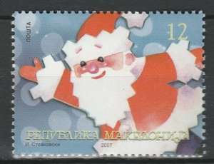 Macedonia 2007 Christmas MNH stamp