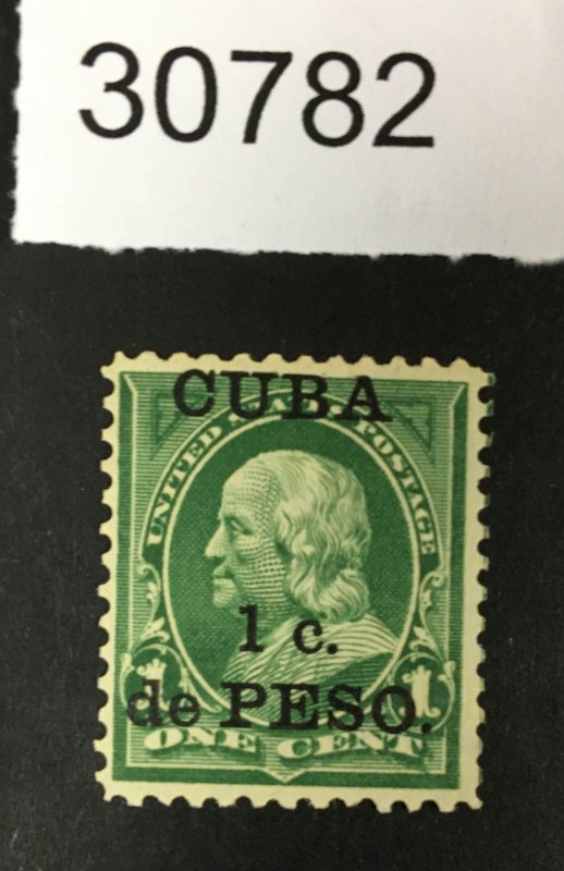 US CUBA POSSESSIONS # 221 MINT OG NH $ LOT #30782