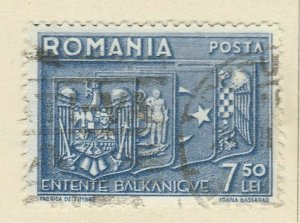 1938 A5P51F495 Romania 7.50l Used-