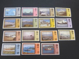 Falkland Islands 1980 Sc 1L38-52 set MNH