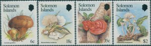 Solomon Islands 1984 SG513-516 Fungi set MNH