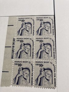 Scott 1592 Mail Early In The Day From a Left sheet 6 stamps M NH OG ach