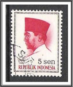 Indonesia #670 President Sukarno Used