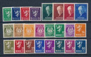 Norway 1940 Complete MNH Year Set  as shown at the image.