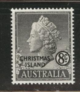 Christmas Island Scott 6 MNH** 1958 QE2 