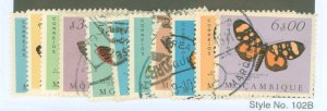 Mozambique #364/380 Used Multiple