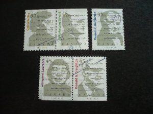 Stamps - Canada - Scott# 1622-1626 - Used Set of 5 Stamps