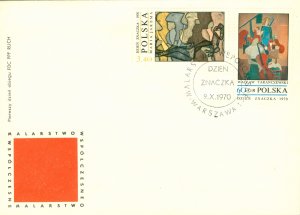 POLAND  1763-70 ON 4  FIRST DAY COVERS  BIN $6.00