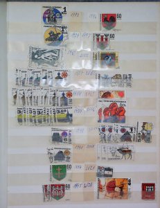 Czechoslovakia Collection Series and Commemoratives Stamps Used LR104P29-