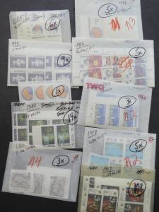 EDW1949SELL : SINGAPORE Beautiful accumulation of all VF MNH sets, S/s Cat