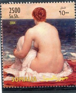 Somalia 2004 FREDERIC LEIGHTON Nudes Paintings 1 value Perforated Mint (NH)