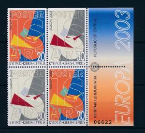 [51631] Cyprus 2003 Graphics CEPT from booklet MNH