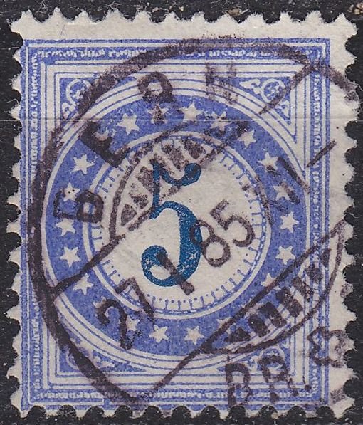 SCHWEIZ SWITZERLAND [Porto] MiNr 0004 II K a ( O/used )