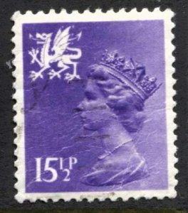 STAMP STATION PERTH Wales #WMH27 QEII Definitive Used 1971-1993