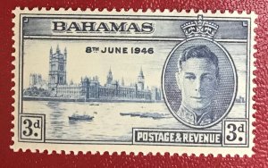 1946 Bahamas Scott 131 mint CV$0.25 Lot 873 Peace issue