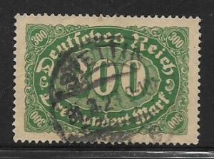 Germany Sc. # 158 Used Inflation Issue Wmk. 125 - L89