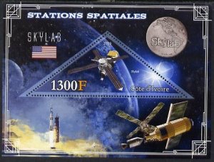 IVORY COAST - 2013 - Skylab - Perf Min Sheet - MNH - Private Issue