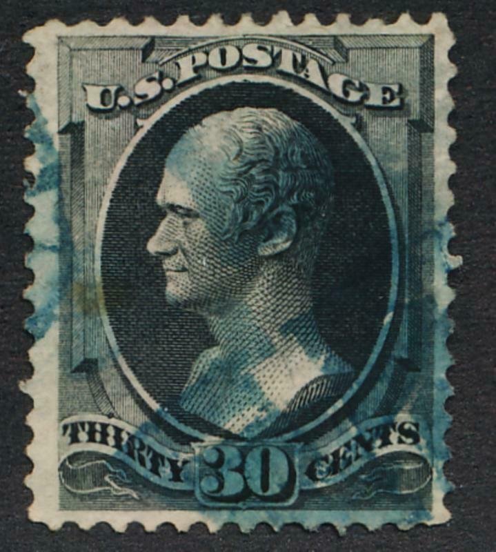 UNITED STATES (US)  154 USED VF 30c HAMILTON