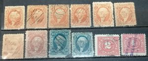 US inter revenue stamps lot