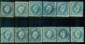 NORWAY #4 (4) Group of 12 4sk Oscar used all sound, great for plating Scott $156