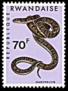 Rwanda 201, MNH, Snake, Rombic Egg Eater