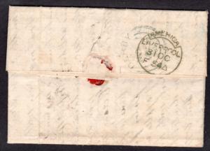 $Ship cover Transatlantic 1854, US to G.B. Cunard Canada 