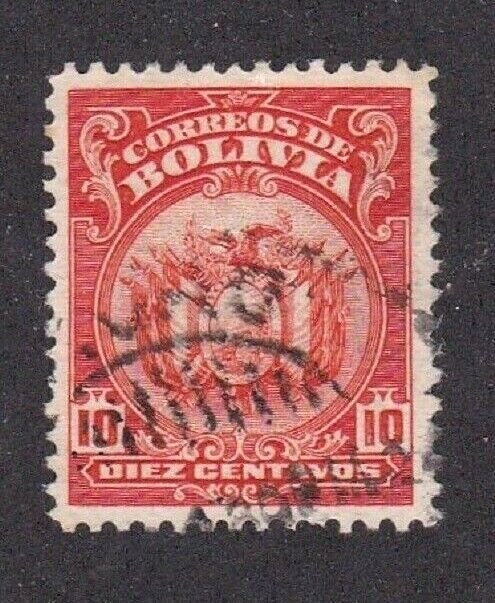 Bolivia stamp #18, used,  CV $18.00