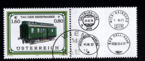 Austria Scott B372 Used Favor Canceled to Order, CTO 1919 Mail Car Stamp