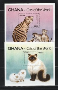 Ghana 1685-1686 MNH Cats