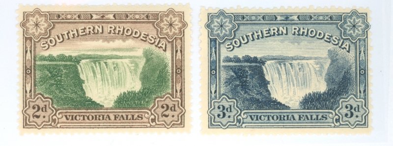 Southern Rhodesia #31-32 Mint (NH) Single (Complete Set)
